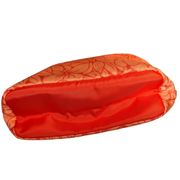 SUNNY HAWAII Beach Pool Tote & Matching Small Purse Hawaiian Orange Floral Print - Picture 7 of 17